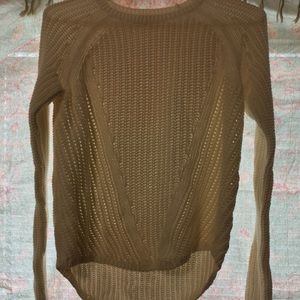 Cream sweater